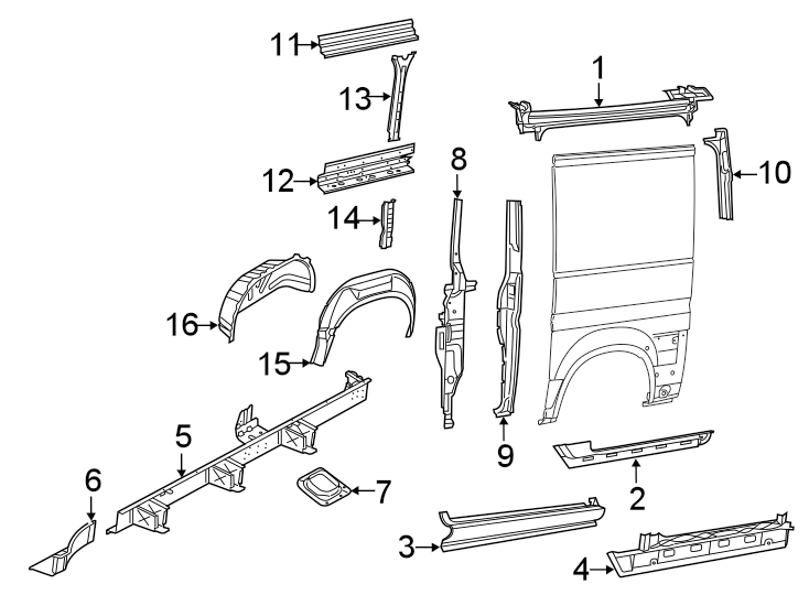 16SIDE PANEL. INNER STRUCTURE.https://images.simplepart.com/images/parts/motor/fullsize/TB14662.png