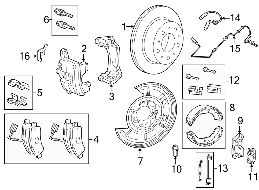 14REAR SUSPENSION. BRAKE COMPONENTS.https://images.simplepart.com/images/parts/motor/fullsize/TB14770.png