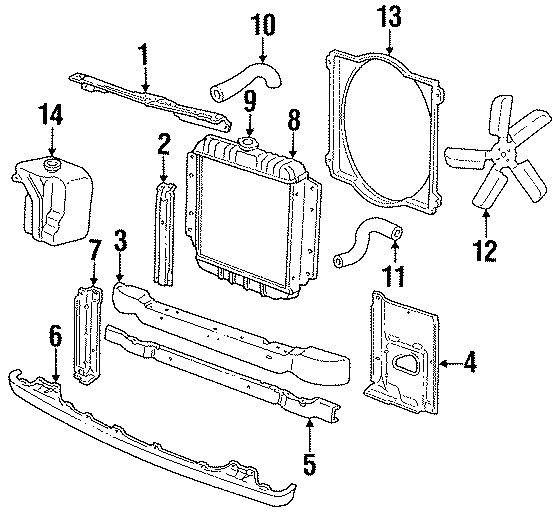 12COOLING FAN. RADIATOR & COMPONENTS. RADIATOR SUPPORT.https://images.simplepart.com/images/parts/motor/fullsize/TB8340.png