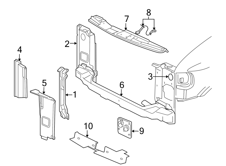 5RADIATOR SUPPORT.https://images.simplepart.com/images/parts/motor/fullsize/TB94050.png