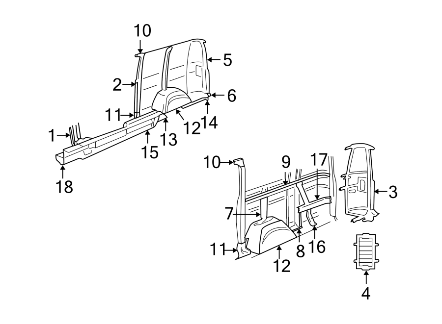 18SIDE PANEL. INNER STRUCTURE & RAILS.https://images.simplepart.com/images/parts/motor/fullsize/TB94127.png