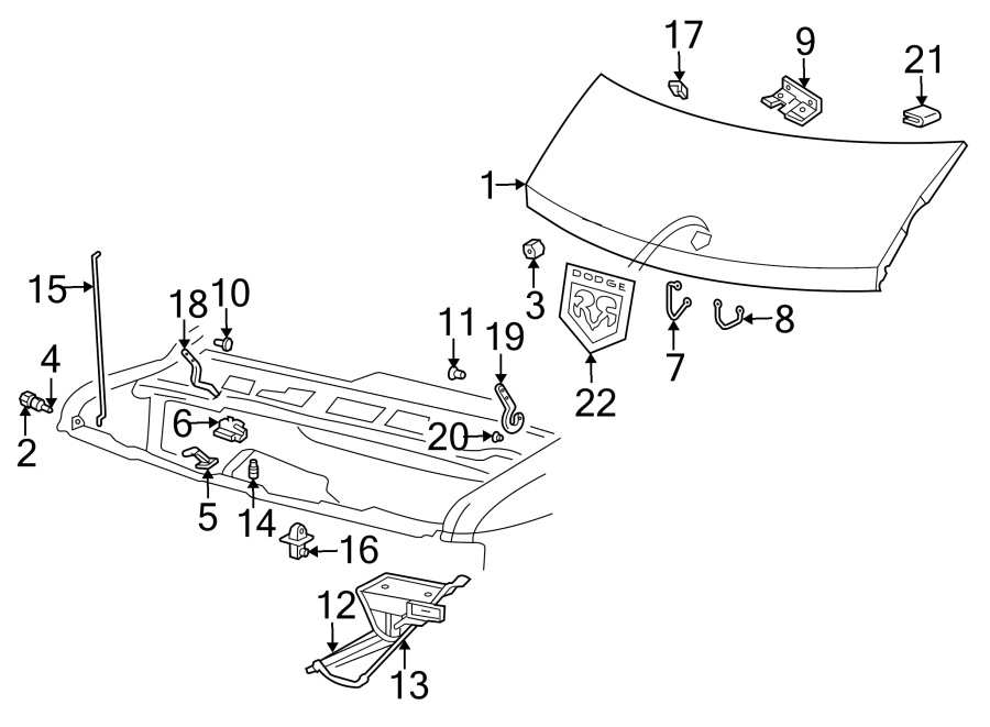 17EXTERIOR TRIM. HOOD & COMPONENTS.https://images.simplepart.com/images/parts/motor/fullsize/TB94160.png