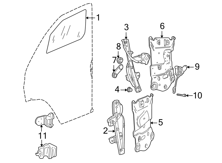 4DOOR. GLASS & HARDWARE.https://images.simplepart.com/images/parts/motor/fullsize/TB94512.png