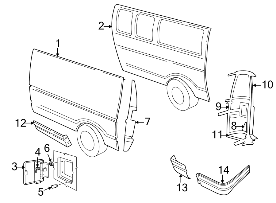 7SIDE PANEL. EXTERIOR TRIM.https://images.simplepart.com/images/parts/motor/fullsize/TB94640.png