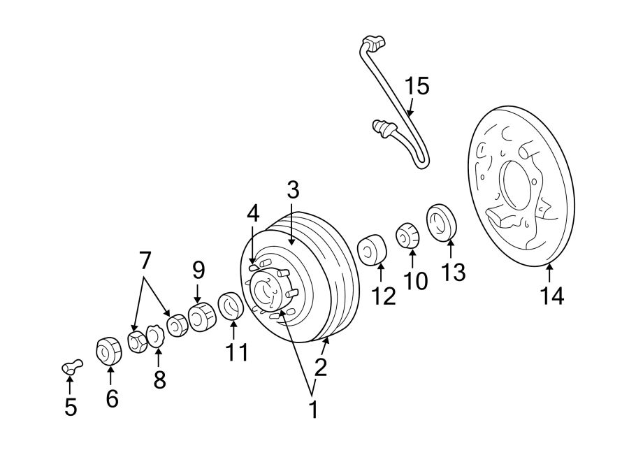 6Rear suspension. Brake components.https://images.simplepart.com/images/parts/motor/fullsize/TB94841.png