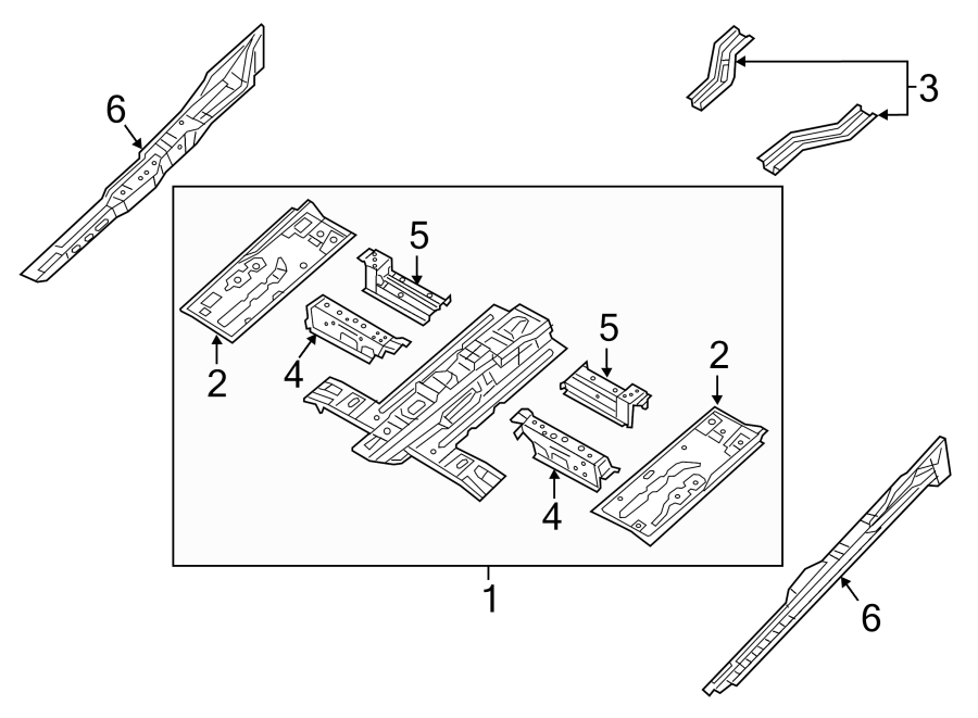 4PILLARS. ROCKER & FLOOR. FLOOR & RAILS.https://images.simplepart.com/images/parts/motor/fullsize/TD15335.png