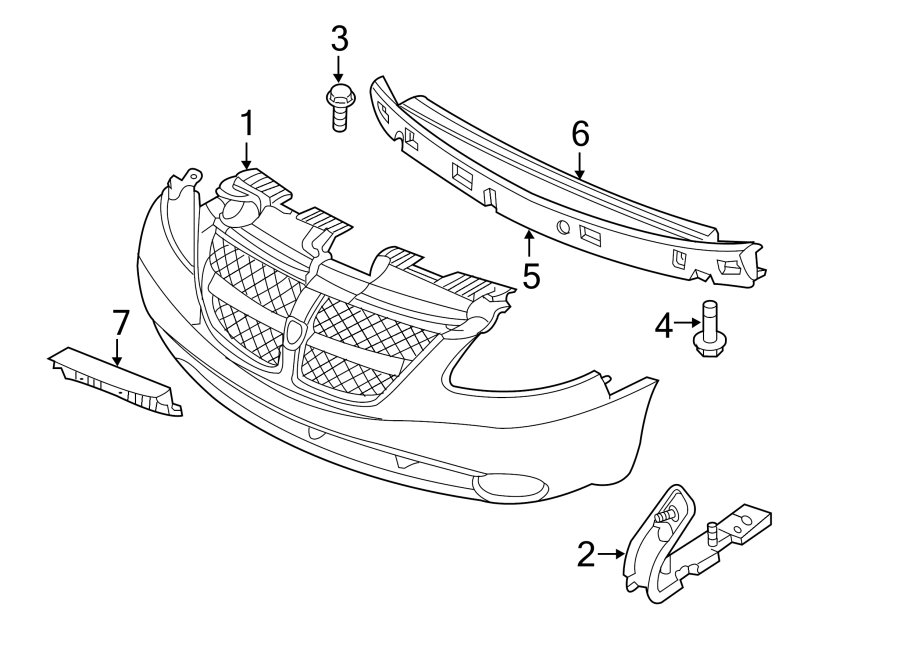 2FRONT BUMPER. BUMPER & COMPONENTS.https://images.simplepart.com/images/parts/motor/fullsize/TE01015.png