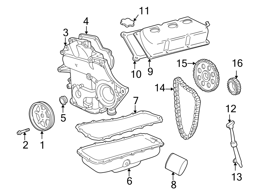 ENGINE / TRANSAXLE. ENGINE PARTS.