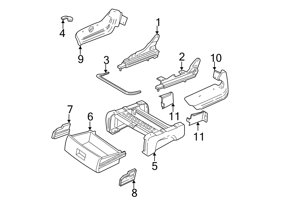 SEATS & TRACKS. TRACKS & COMPONENTS.