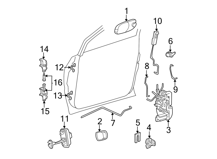 15FRONT DOOR. LOCK & HARDWARE.https://images.simplepart.com/images/parts/motor/fullsize/TE01590.png