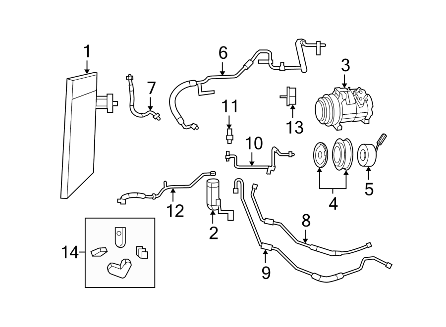 1AIR CONDITIONER & HEATER. COMPRESSOR & LINES. CONDENSER.https://images.simplepart.com/images/parts/motor/fullsize/TE08130.png