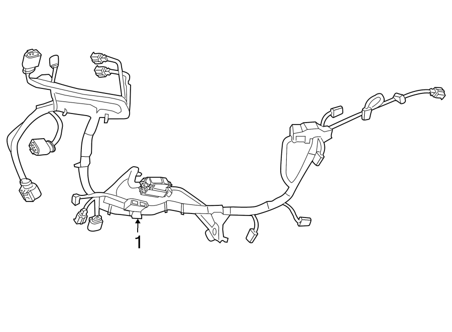 Dodge Grand Caravan Engine Wiring Harness. 3.6 liter - 68236867AI