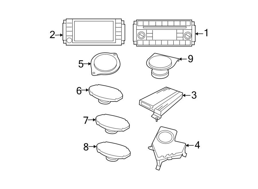 6INSTRUMENT PANEL. SOUND SYSTEM.https://images.simplepart.com/images/parts/motor/fullsize/TE08462.png