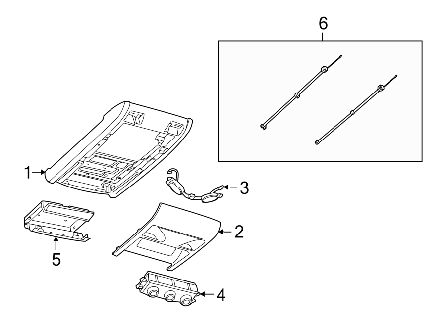 OVERHEAD CONSOLE.