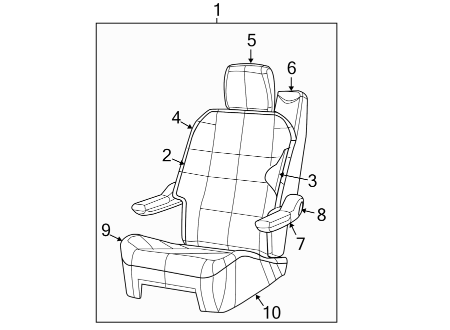 8SEATS & TRACKS. SECOND ROW SEATS.https://images.simplepart.com/images/parts/motor/fullsize/TE08530.png