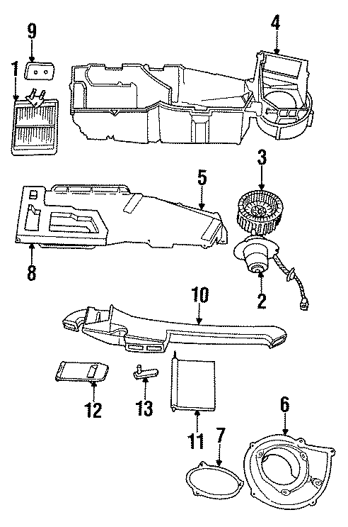 1AIR CONDITIONER & HEATER. HEATER COMPONENTS.https://images.simplepart.com/images/parts/motor/fullsize/TE4630.png