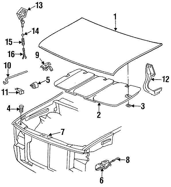 3EXTERIOR TRIM. HOOD & COMPONENTS.https://images.simplepart.com/images/parts/motor/fullsize/TE91110.png