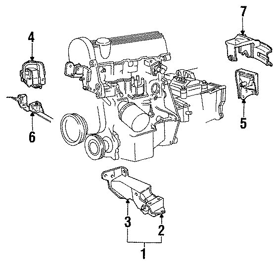 1ENGINE / TRANSAXLE. ENGINE & TRANS MOUNTING.https://images.simplepart.com/images/parts/motor/fullsize/TE91150.png