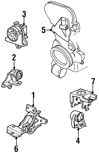 3ENGINE / TRANSAXLE. ENGINE & TRANS MOUNTING.https://images.simplepart.com/images/parts/motor/fullsize/TE96235.png