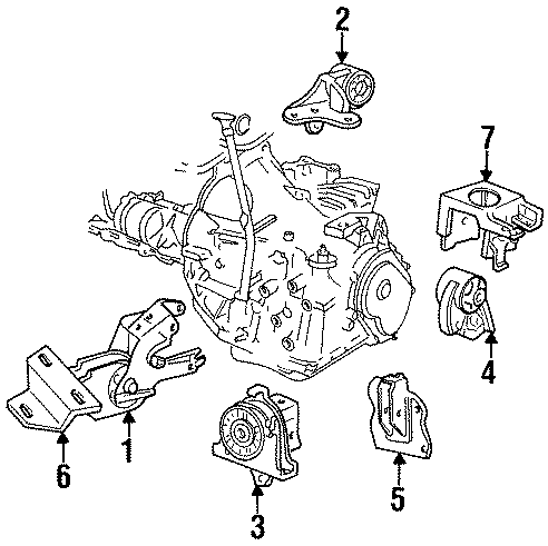 4ENGINE / TRANSAXLE. ENGINE & TRANS MOUNTING.https://images.simplepart.com/images/parts/motor/fullsize/TE96245.png