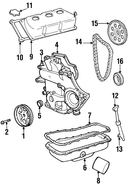 Diagram ENGINE / TRANSAXLE. ENGINE PARTS. for your 2017 Ram ProMaster 3500   