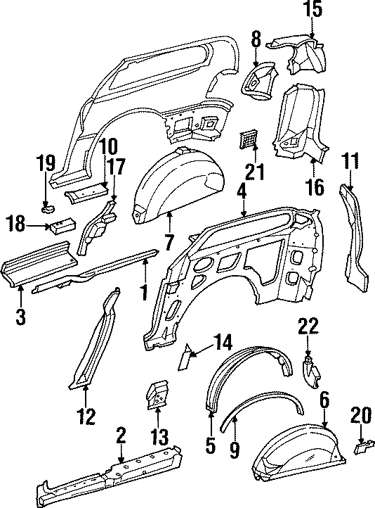 21SIDE PANEL. INNER STRUCTURE & RAILS.https://images.simplepart.com/images/parts/motor/fullsize/TE96527.png