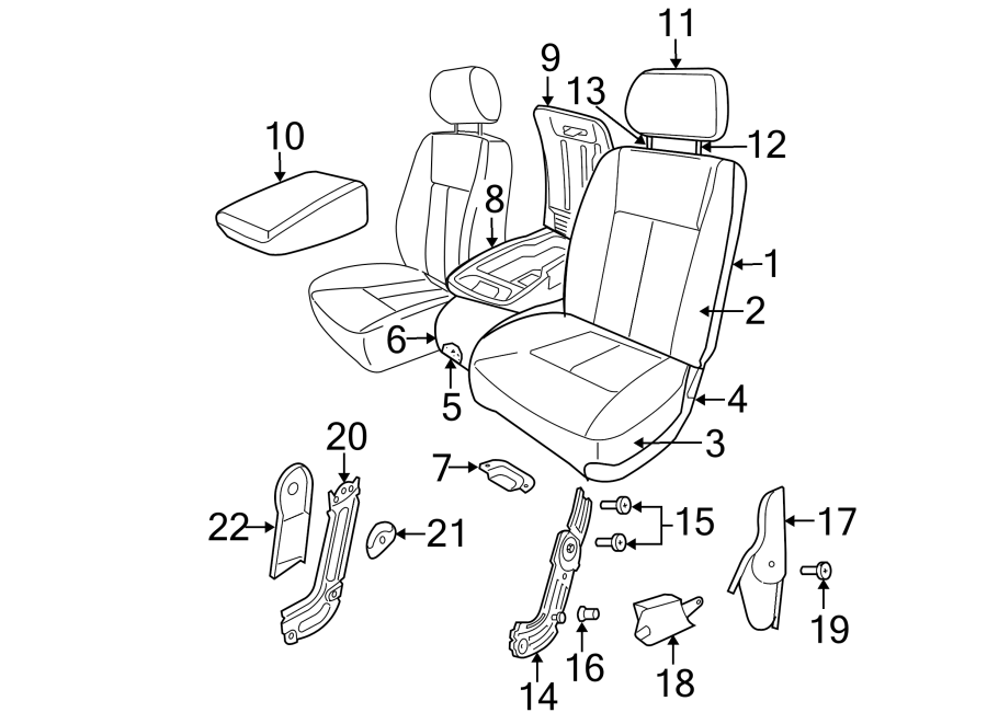 13SEATS & TRACKS. FRONT SEAT COMPONENTS.https://images.simplepart.com/images/parts/motor/fullsize/TF05340.png