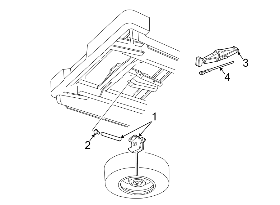 2PICK UP BOX. SPARE TIRE CARRIER.https://images.simplepart.com/images/parts/motor/fullsize/TF05410.png