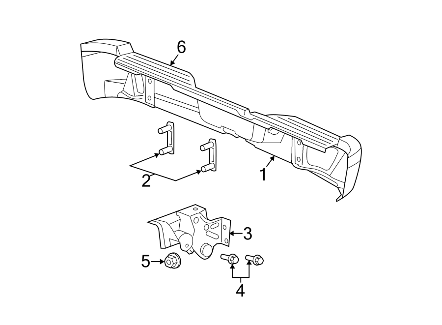 4REAR BUMPER. BUMPER & COMPONENTS.https://images.simplepart.com/images/parts/motor/fullsize/TF05510.png