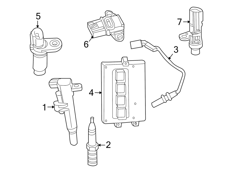 Diagram IGNITION SYSTEM. for your 2011 Dodge Dakota   