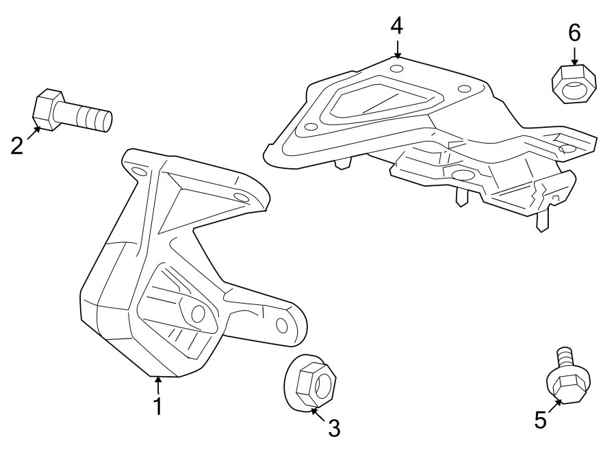 ENGINE & TRANS MOUNTING.