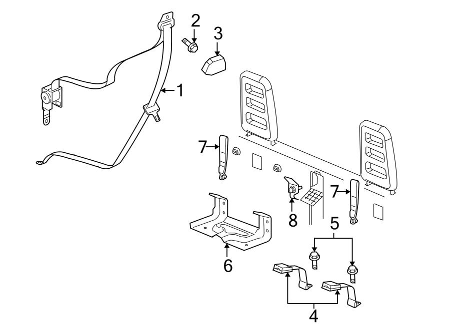 2RESTRAINT SYSTEMS. REAR SEAT BELTS.https://images.simplepart.com/images/parts/motor/fullsize/TF08420.png