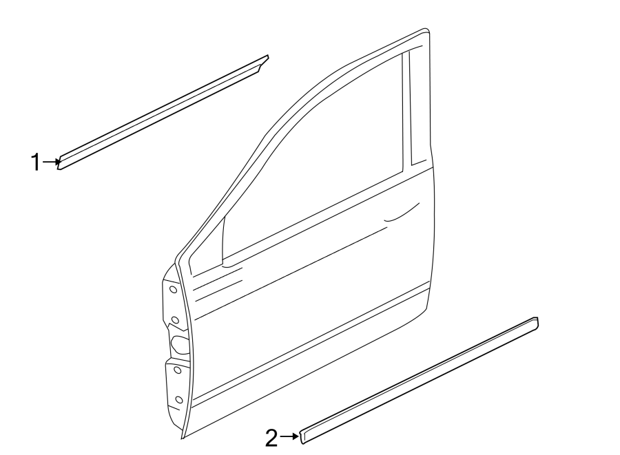 1FRONT DOOR. EXTERIOR TRIM.https://images.simplepart.com/images/parts/motor/fullsize/TF08480.png