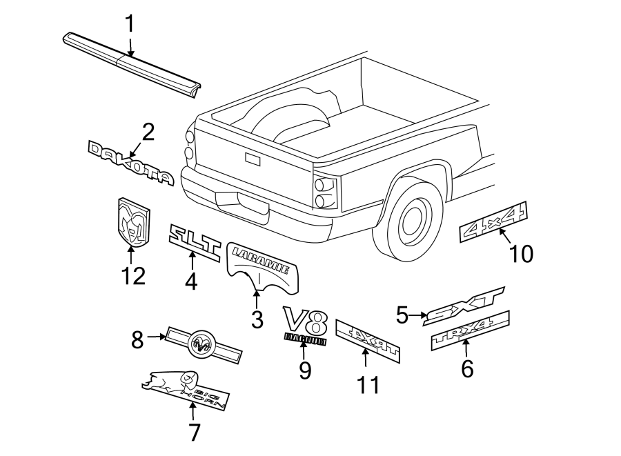 12PICK UP BOX. EXTERIOR TRIM.https://images.simplepart.com/images/parts/motor/fullsize/TF08580.png