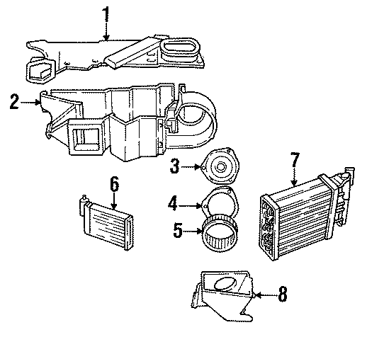 1AIR CONDITIONER & HEATER. EVAPORATOR & HEATER COMPONENTS.https://images.simplepart.com/images/parts/motor/fullsize/TF87041.png