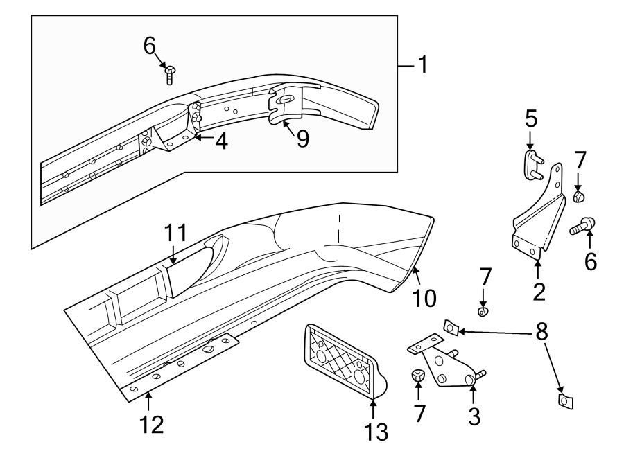 2FRONT BUMPER. BUMPER & COMPONENTS.https://images.simplepart.com/images/parts/motor/fullsize/TF97010.png