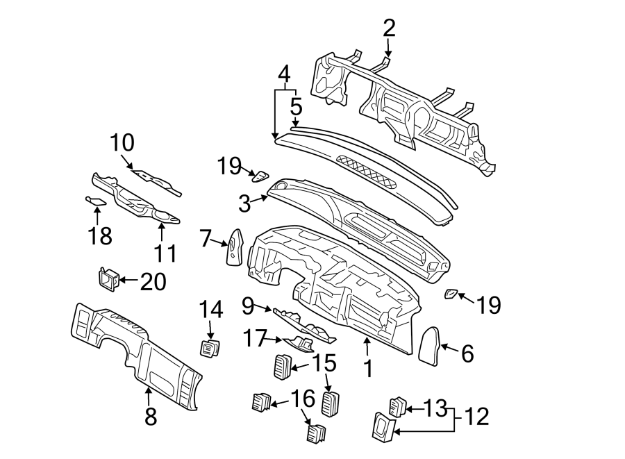 18INSTRUMENT PANEL.https://images.simplepart.com/images/parts/motor/fullsize/TF97304.png