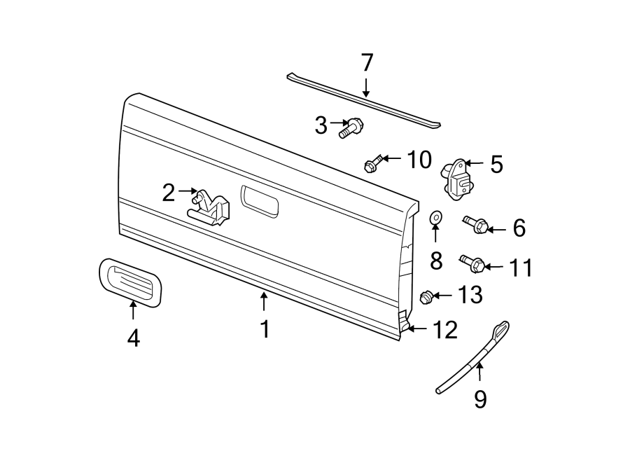 6PICK UP BOX. TAIL GATE.https://images.simplepart.com/images/parts/motor/fullsize/TF97602.png