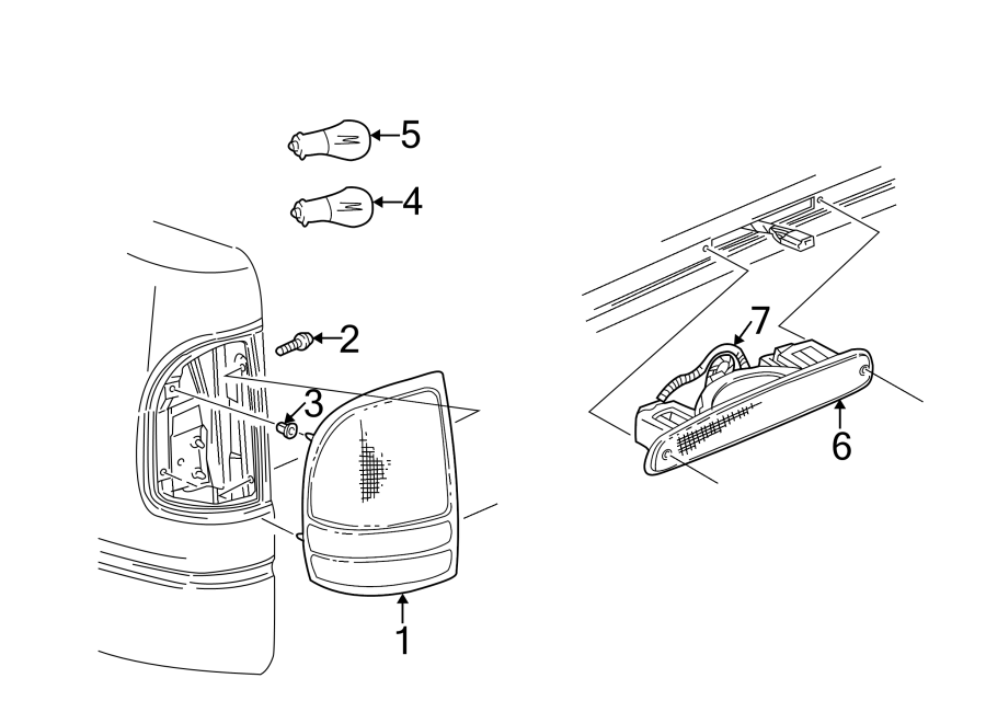 3Rear lamps. High mounted stop lamp. Tail lamps.https://images.simplepart.com/images/parts/motor/fullsize/TF97760.png