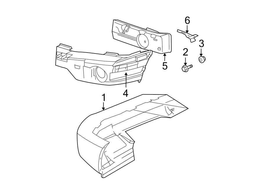 2FRONT BUMPER. BUMPER & COMPONENTS.https://images.simplepart.com/images/parts/motor/fullsize/TG04005.png