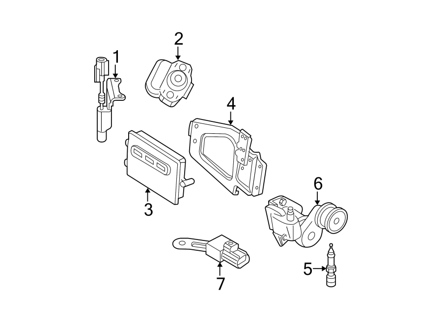 Diagram IGNITION SYSTEM. for your 1997 Dodge Ram 1500   