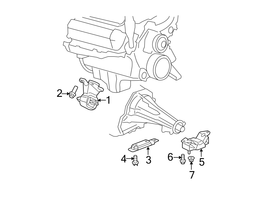 ENGINE & TRANS MOUNTING.