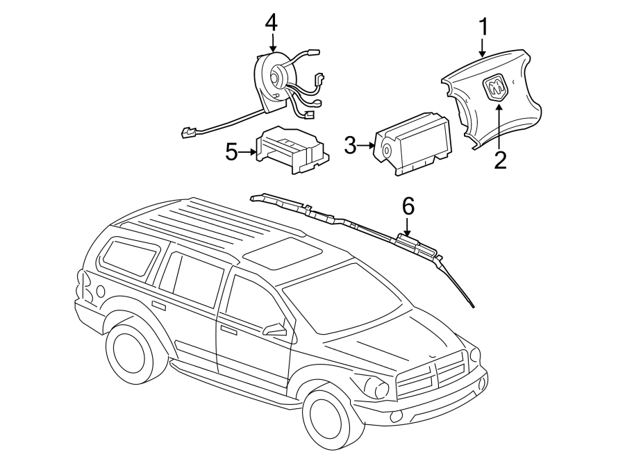 1RESTRAINT SYSTEMS. AIR BAG COMPONENTS.https://images.simplepart.com/images/parts/motor/fullsize/TG04415.png