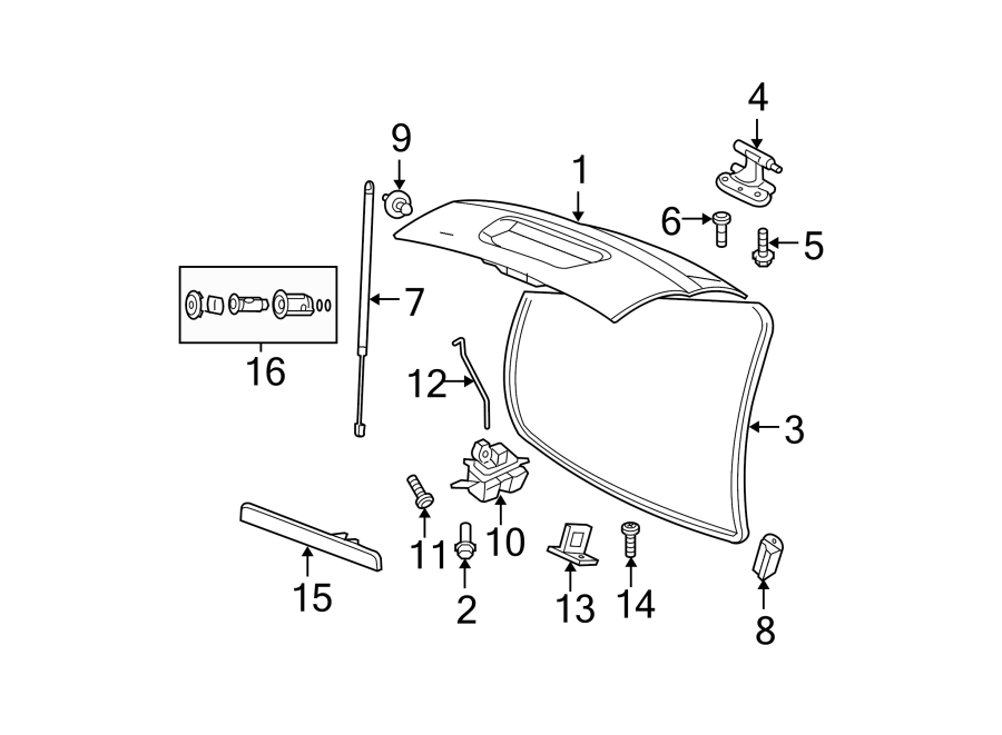 13LIFT GATE. GATE & HARDWARE.https://images.simplepart.com/images/parts/motor/fullsize/TG04650.png