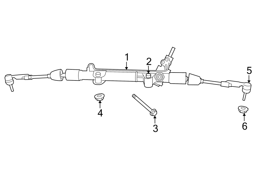 STEERING GEAR & LINKAGE. Diagram