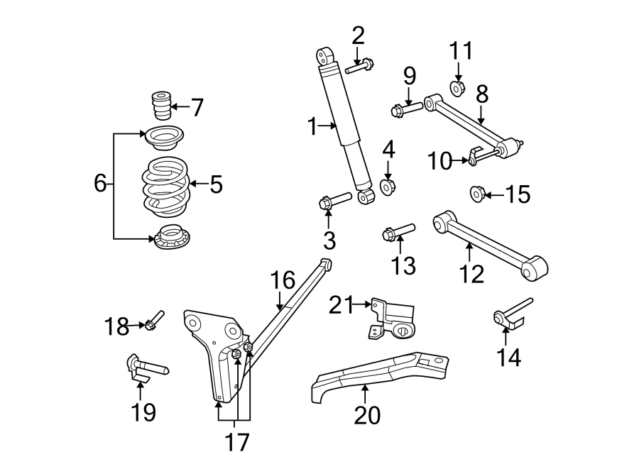 15REAR SUSPENSION. SUSPENSION COMPONENTS.https://images.simplepart.com/images/parts/motor/fullsize/TG07605.png