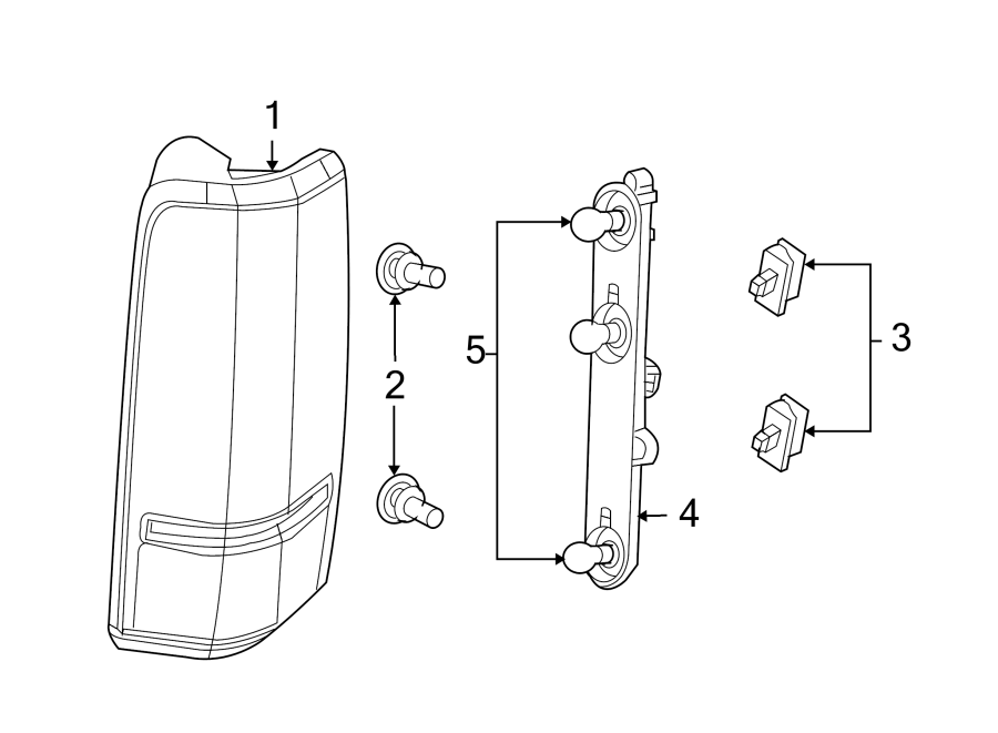 REAR LAMPS. TAIL LAMPS.