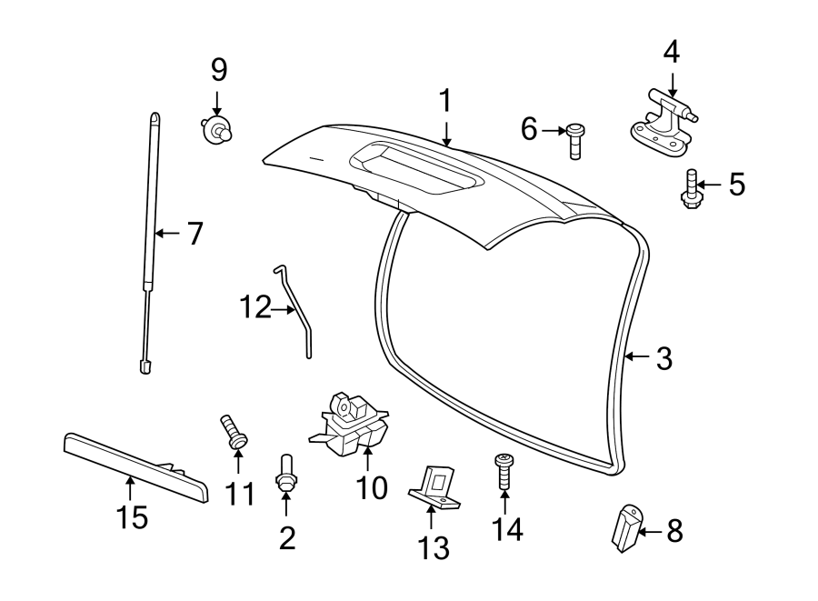 13LIFT GATE. GATE & HARDWARE.https://images.simplepart.com/images/parts/motor/fullsize/TG09520.png