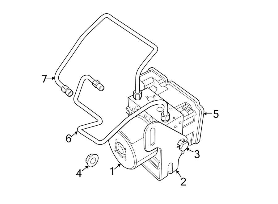 Diagram Electrical. Abs components. for your 2005 Dodge Grand Caravan   