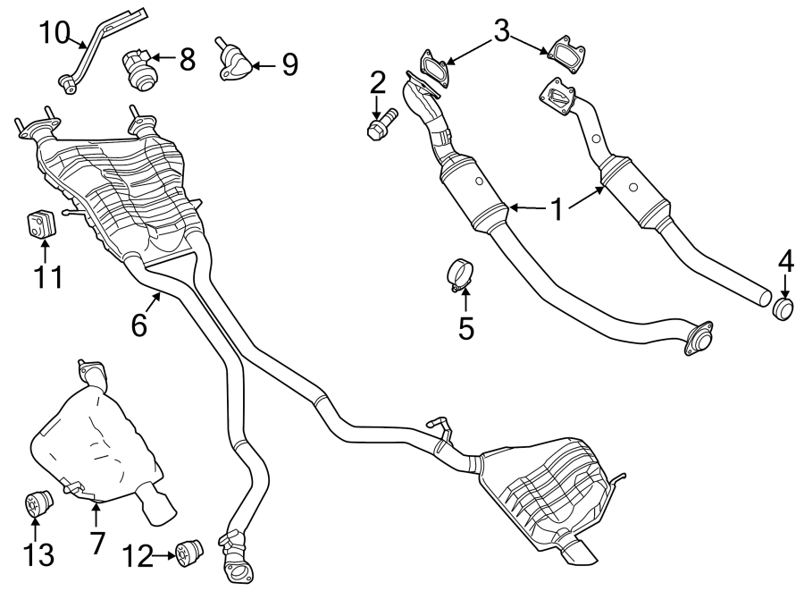 11EXHAUST SYSTEM. EXHAUST COMPONENTS.https://images.simplepart.com/images/parts/motor/fullsize/TG11317.png